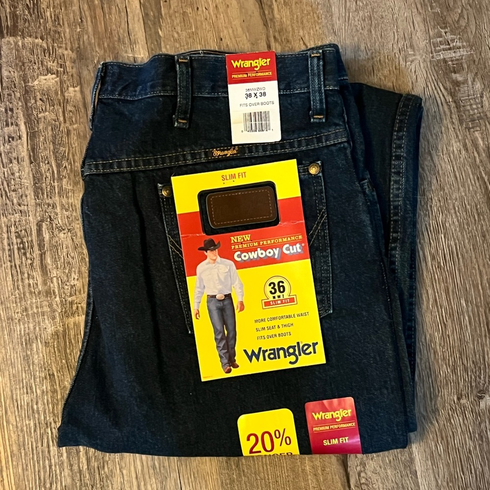 Wrangler Men’s jeans.  Style 36MWZWD.